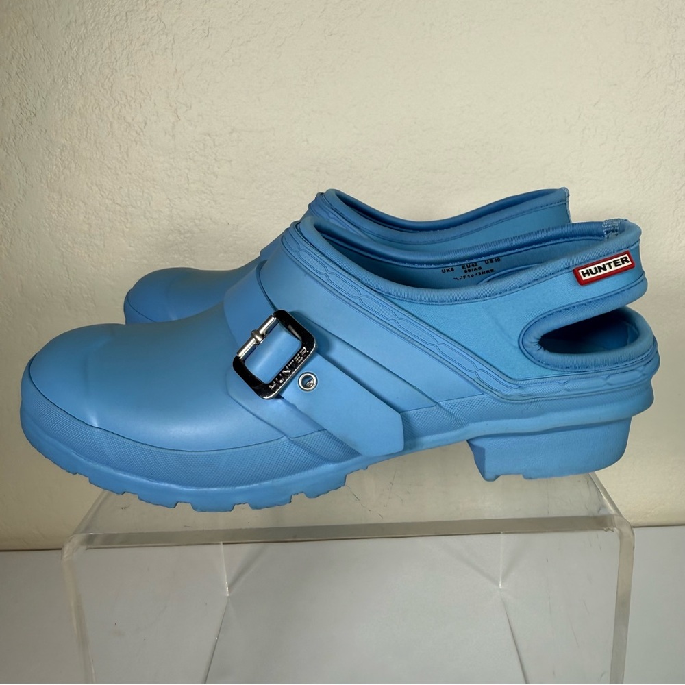 Hunter Original Nebula Play Slingback Waterproof Women's Clogs Size 10 - Picture 6 of 15